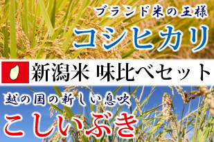 新潟米わくわく味比べセット