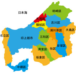 上越市大潟区